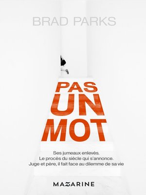 cover image of Pas un mot